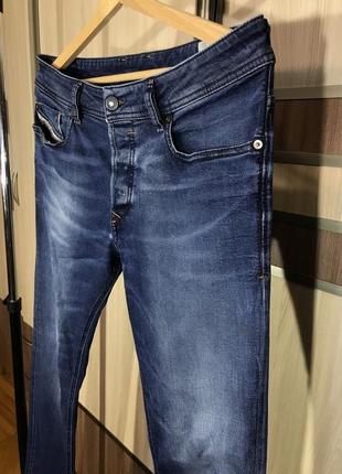 Чоловічі джинси штани vintage diesel slim-skinny size 31/32 оригінал5 фото