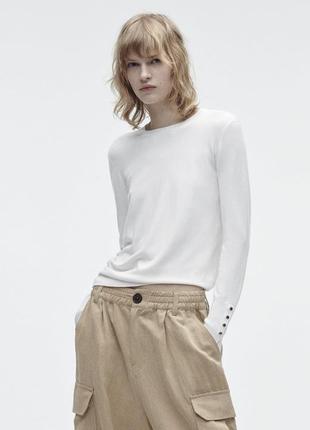 Лонгслив zara, кофточка2 фото