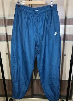 Vintage нейлонові мішкуваті спортивні штани nike size xl