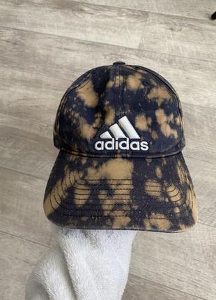 Кепка бейсболки adidas tie dye vintage унисекс