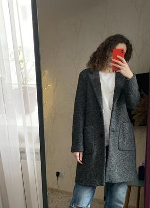 Женское шерстяное пальто4 фото