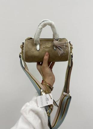 Шикарна жіноча сумка coach