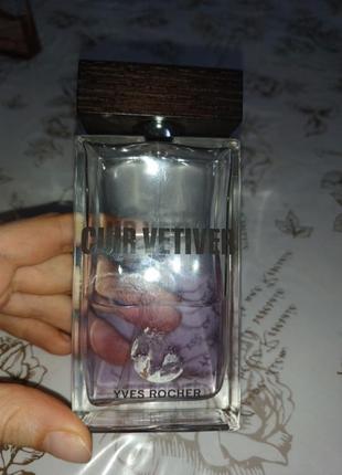 Парфумована вода cuir vetiver yver rocher5 фото