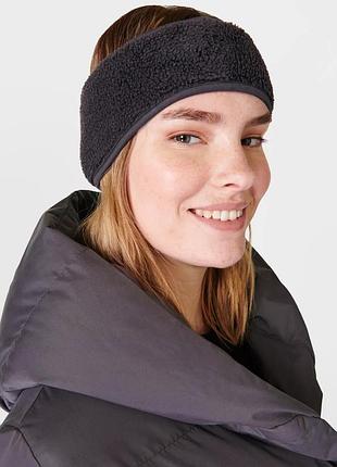 Тепла вушна пов'язка sweaty betty sherpa reversible ear warmer