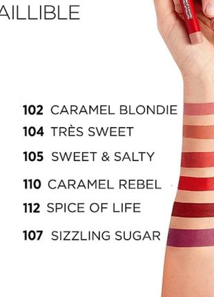 Помада-олівець 107 matte lip crayon3 фото