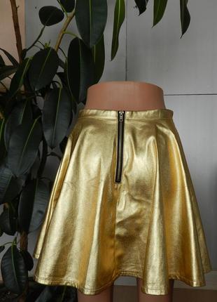 Золотистая юбка2 фото