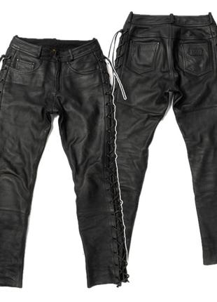 Ixs motorcycle fashion vintage biker leather pants