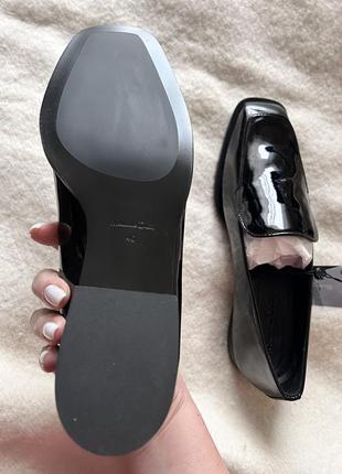 Нові туфлі лофери massimo dutti шкіра розмір 403 фото
