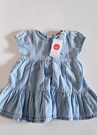 Платье джинсовое для девочки бренда cool club