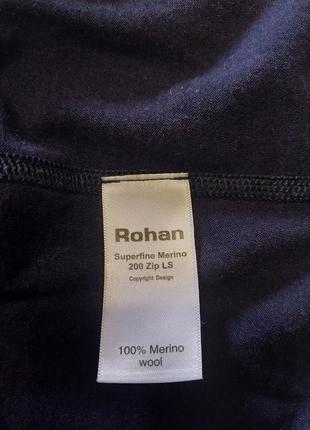 Жіноча термо кофта rohan superfine merino 200 zip ls.7 фото