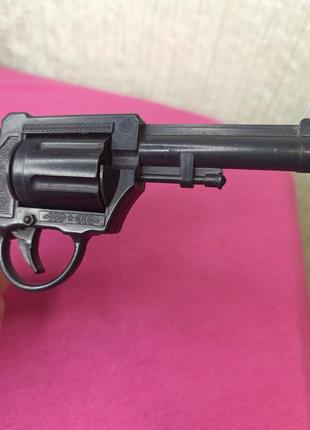 Детская советская игрушка пистолет револьвер муляж игрушечный пистоль игрушка ссср2 фото