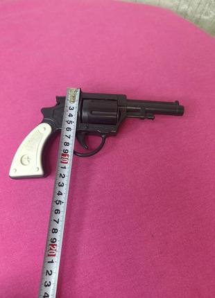 Детская советская игрушка пистолет револьвер муляж игрушечный пистоль игрушка ссср4 фото
