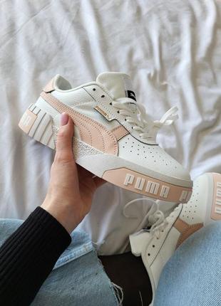 Кросівки puma cali white кеди