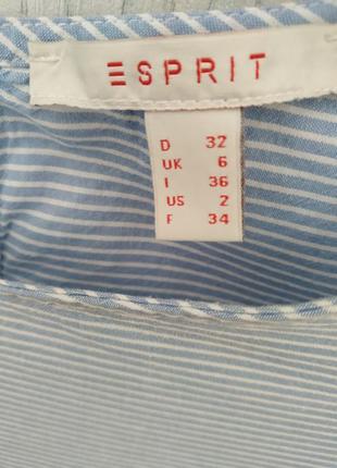 Хлопковая блуза с вышивкой esprit, р. 344 фото