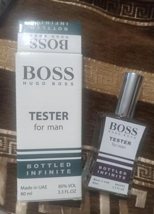 Тестер мужской hugo boss bottled infinite, 60 мл. new