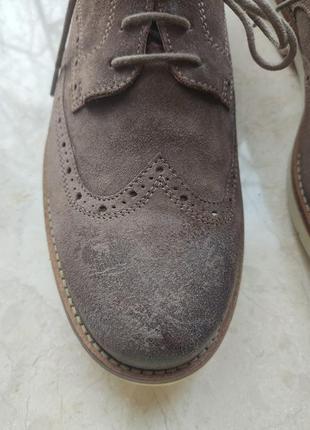 Clarks brogues оксфорд кожаные туфли р. 44