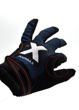 Перчатки для фитнеса madmax mxg-102 x gloves black/grey/white xxl pro_17002 фото