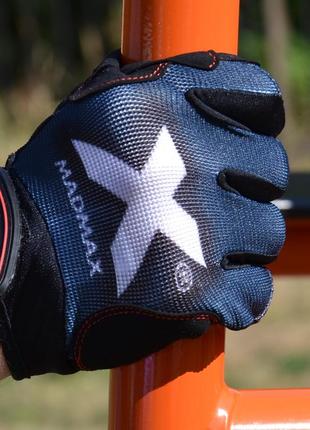 Перчатки для фитнеса madmax mxg-102 x gloves black/grey/white xxl pro_17008 фото