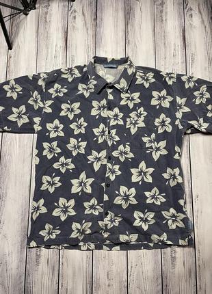 Винтажная гавайская рубашка quicksilver