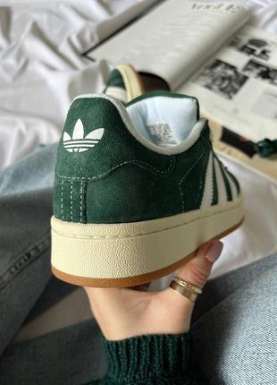 Adidas campus vert/beige green3 фото