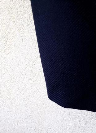 Шерстяная (100 % wool ) черная текстурированная миди юбка карандаш от m&s италия2 фото