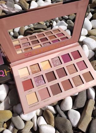 Палитра теней nude qq hudabeauty3 фото