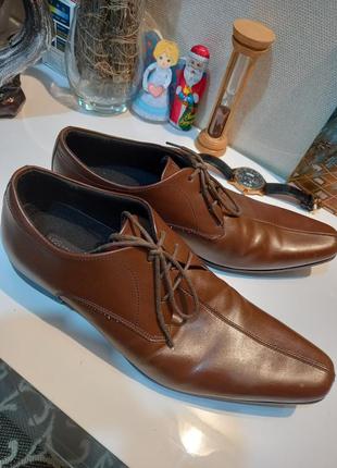 Фирменные брендовые мужские туфли m&amp;s1 фото