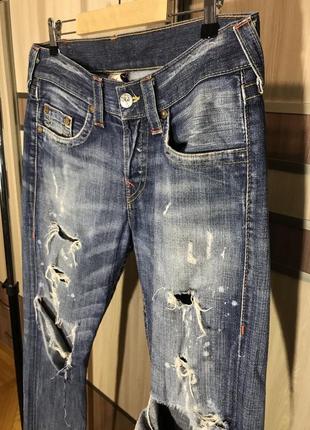 Мужские джинсы брюки vintage true religion size 31 оригинал5 фото