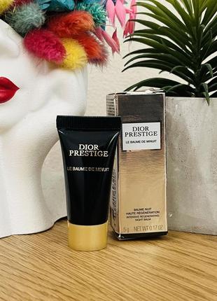 Оригинальный ночной крем для лица dior prestige la creme de nuit night cream