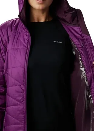 Жіноча куртка columbia mighty lite hooded jacket, розмір s та m3 фото