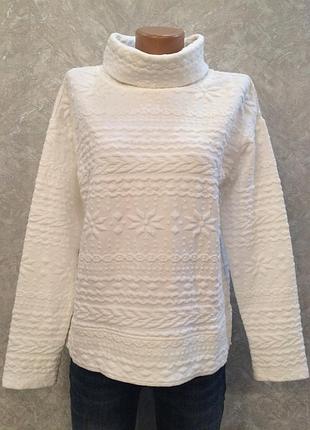 Світшот з фактурної тканини h&m