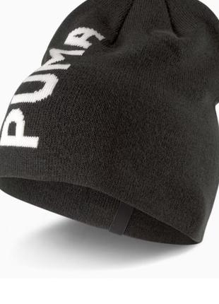 Шапка puma essentials classic cuffless beanie