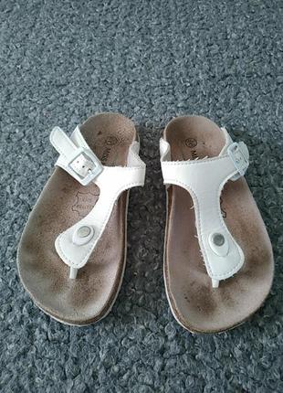 Шльопанці ортопедичні, шкіряні