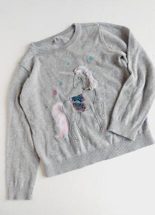 Світшот / реглан на дівчинку 5-7 років кофточка светер