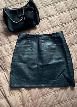 Юбочка из эко кожи
