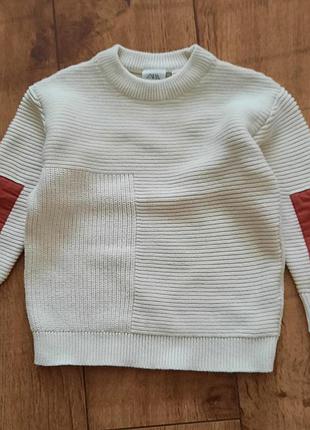 Свитер на мальчика zara рост 110 см