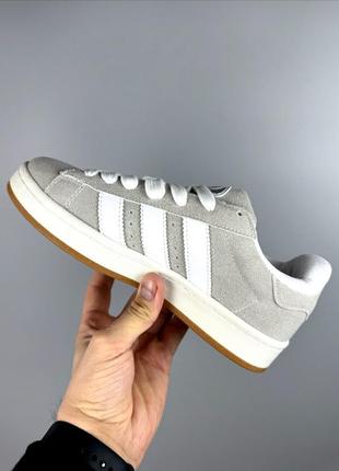 Оригинальные унисекс кроссовки adidas campus white grey 36-44р.7 фото