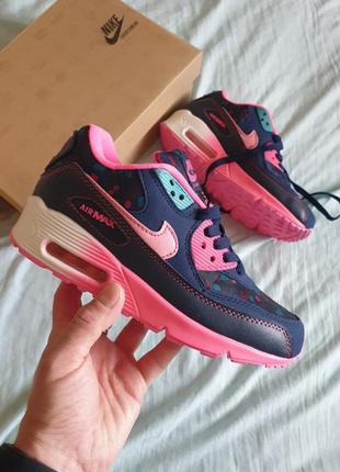 Женские кроссовки nike women air max 2009 running shoe pink black люкс качество