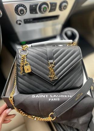 Сумка женская в стиле yves saint laurent premium1 фото