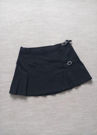 Трендовая мини юбка в складку от brandy melville2 фото