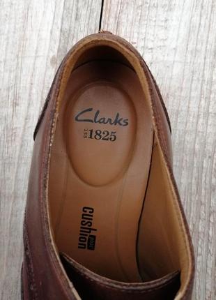 Clarks мужские кожаные туфли3 фото