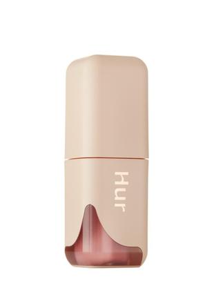 №3 ампульний зволожуючий тінт для губ house of hur glow ampoule tint #03 dawn pink