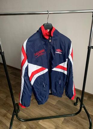 Куртка umbro vintage lampass retro jacket вітровка умбро стріт 90s