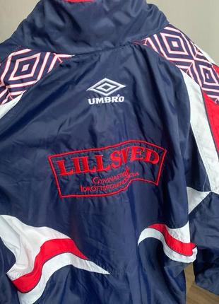 Куртка umbro vintage lampass retro jacket вітровка умбро стріт 90s9 фото