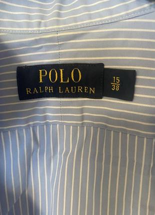 Мужская рубашка polo ralph lauren оверсайз хлопок old money3 фото