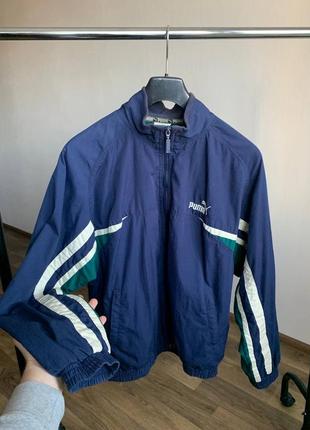 Vintage jacket puma retro 90s germany винтаж олимпийка пума 90х годов ретро2 фото