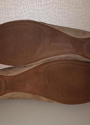 Туфлі, босоніжки softwaves (португалія) 100% нат. нубук р. 44 / 29-29,5см8 фото