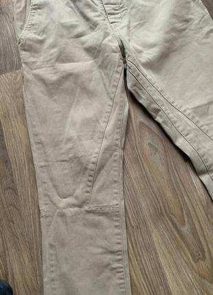 Лакшери джинсы алселинтс чино chino allsaints vintage beige japanese lux pants9 фото