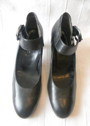 Кожаные туфли paul green р.6 дл.ст 26см
