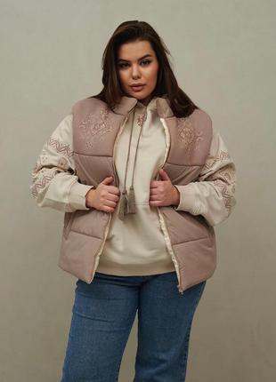 Худи вышиванка, худи с вышивкой, худи вышивка орнамент, худи с вышитыми рукавами,